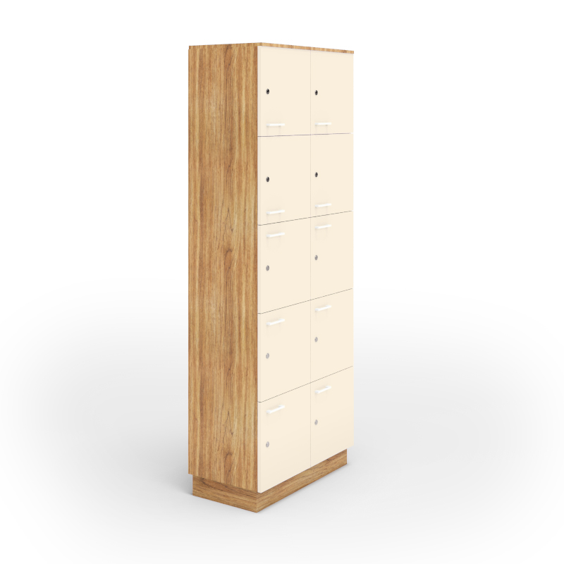 ארון לוקרים 10 תאים + נעילה